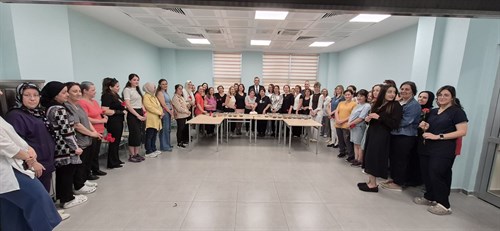 Kaymakamımız Sayın Mahmut Nedim TUNÇER, Hemşireler Günü dolayısıyla İlçe Sağlık Müdürlüğümüzde düzenlenen etkinliğe katılım..
