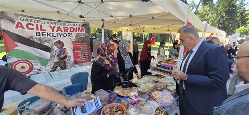 Kaymakamımız Sayın Mahmut Nedim TUNÇER, Hasanağa Bahçesinde İlçemizdeki tüm İmam Hatip Okulları ve Sivil Toplum Kuruluşlarının..