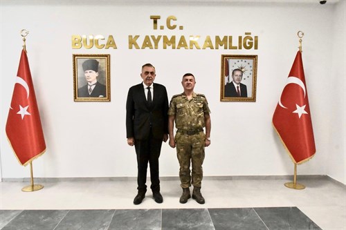 Kaymakamımız Sayın Mahmut Nedim TUNÇER, NATO Müttefik Kara Komutanlığı Kurmay Başkanı Korgeneral Sayın Mustafa..