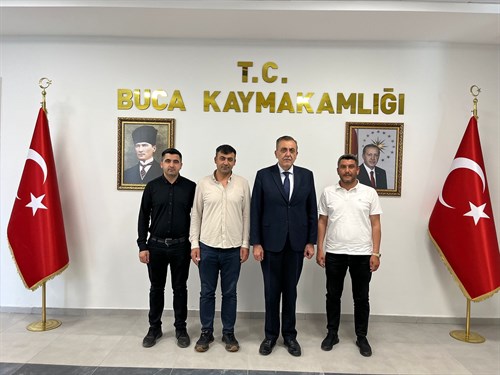 Kaymakamımız Sayın Mahmut Nedim TUNÇER, İş İnsanları Yusuf ÖCAL, Fuat AKYÜZ ve Ramazan AKYÜZ'ün..