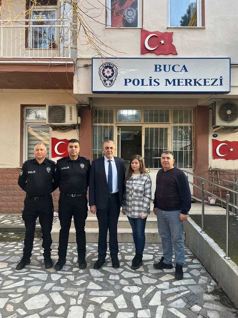 Kaymakamımız Sayın Mahmut Nedim TUNÇER, Buca Polis Merkezi Amirliğini ziyaret ederek görevi başındaki personelle bir araya geldi.